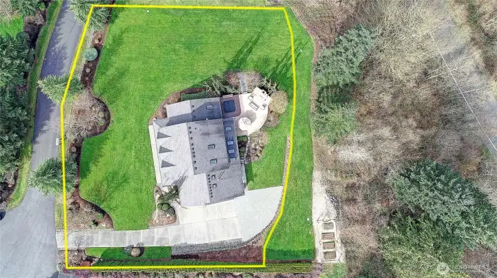 See the trees at the back of the yard!?!  That is part of 15 acres of Natural Growth Protection area that surrounds the Riders Ridge homes.  No backyard neighbors! Enjoy the beauty of the trees