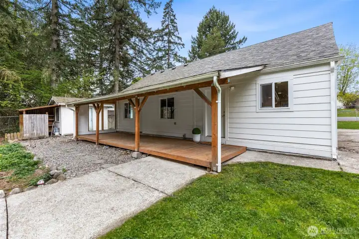 Entrance to Additional Living Space