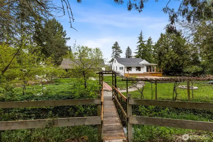 Walk back to your own private oasis!