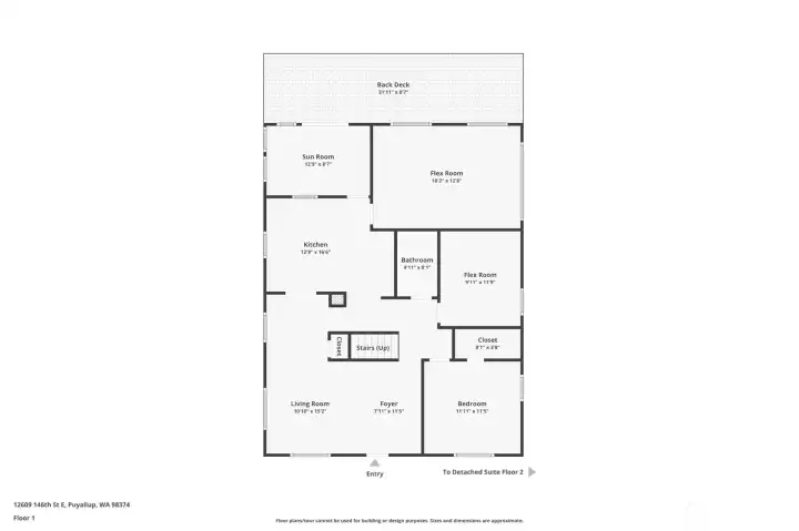 Main House Main Floor Plan