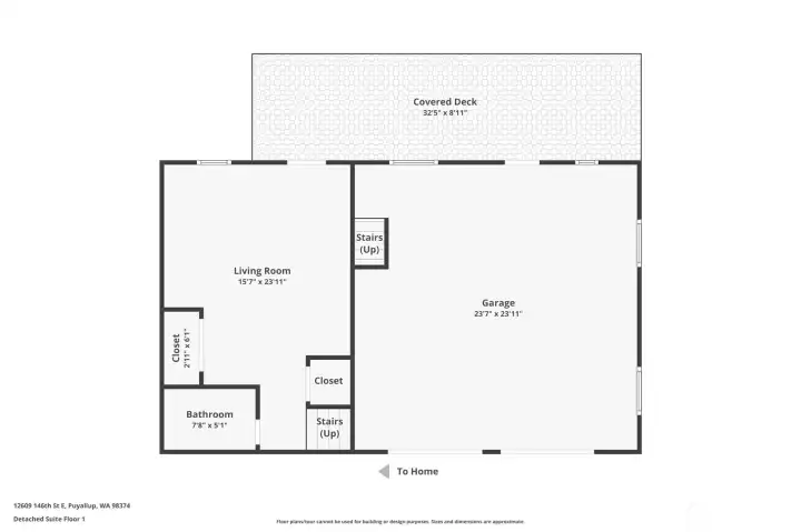 Additional Living Space Main Floor Plan