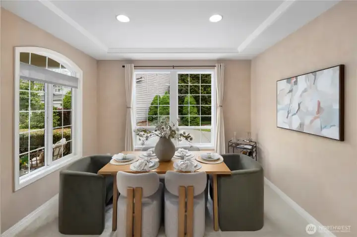 Lovely dining room