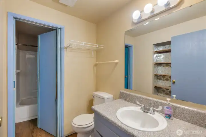 Spacious bathroom with endless potential. Spacious bathroom with endless potential.