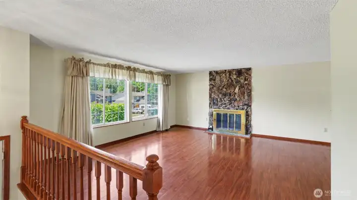 Inviting entry welcomes you into light-filled living spaces.