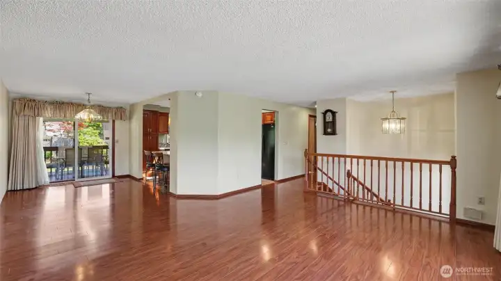 Inviting entry welcomes you into light-filled living spaces.
