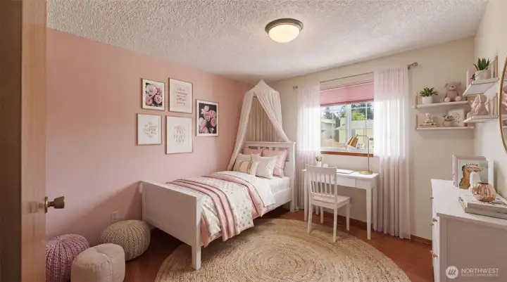 Additional bedroom with great natural light.