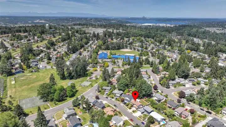 Quiet cul-de-sac location in desirable Tiffany Park.