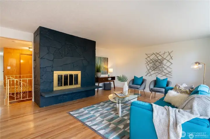 Living Room Staged Living Room Staged