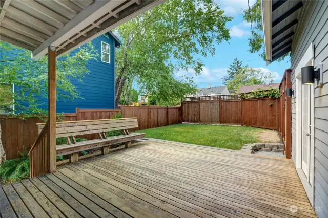 Deck Under Patio