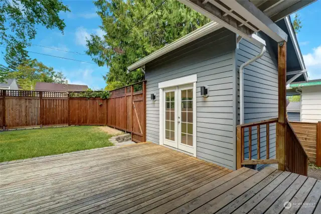 Shed Deck Patio