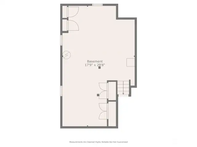 Basement floor plan