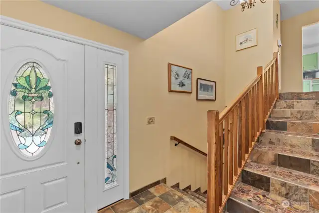 Gorgeous Custom Tile Entry Way