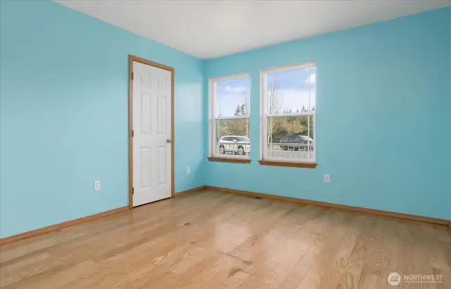 Bedroom B with walk in closet