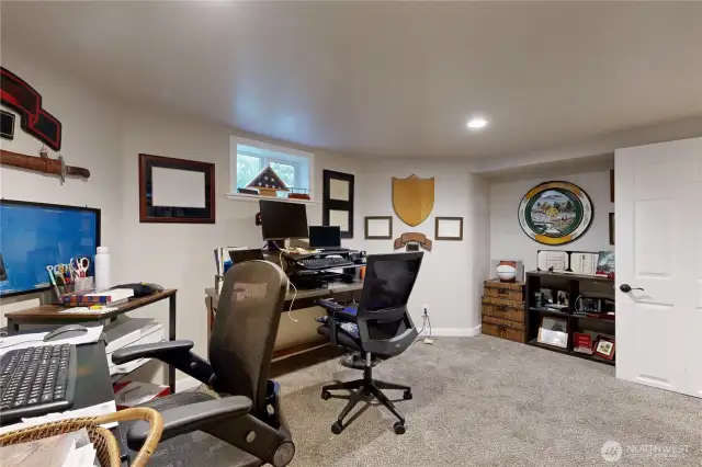 basement office #2- could be another
