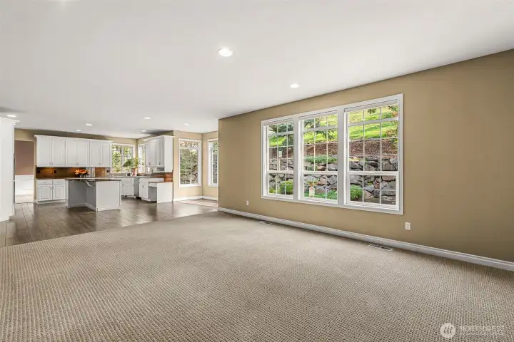 Great room off Kitchen