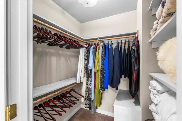 Ample Closet & Storage Space