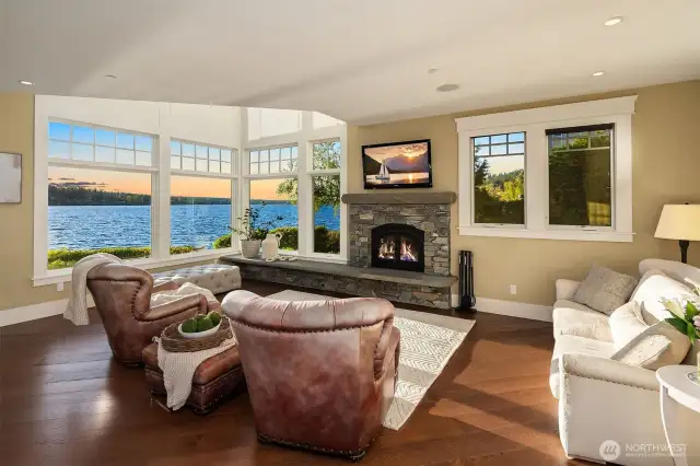 Living room from the entry