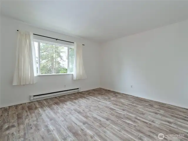 Second bedroom with double closets