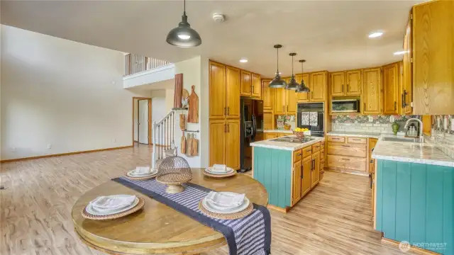 Open concept living