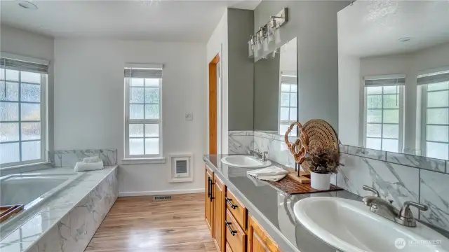Newly remodeled Primary Bathroom suite