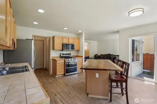 Stainless appliances