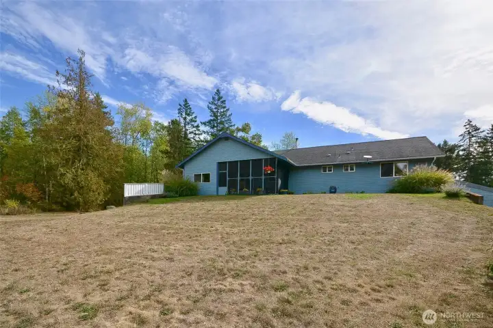 Rear of Home