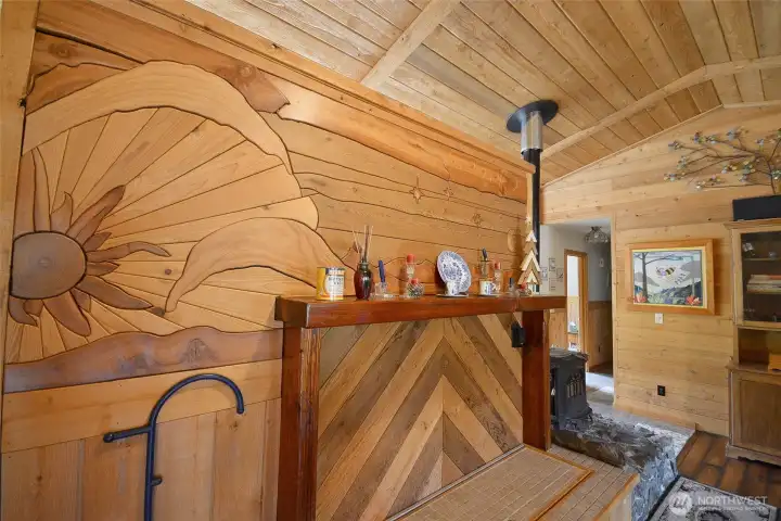 Great Room Wooden Wall Decoration