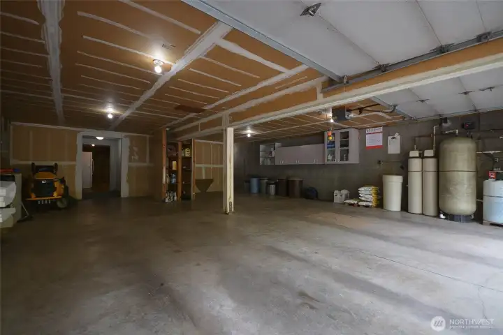 Garage in Basement