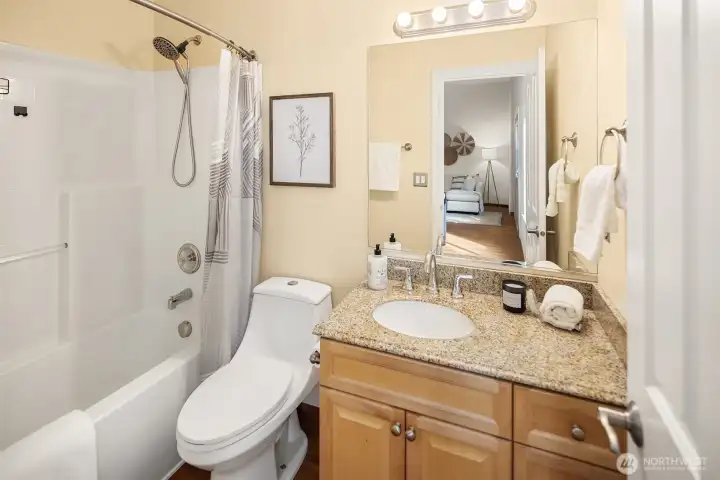 Lower level full bath