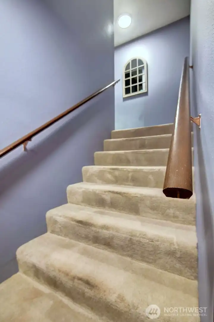 Stairs from front entrance