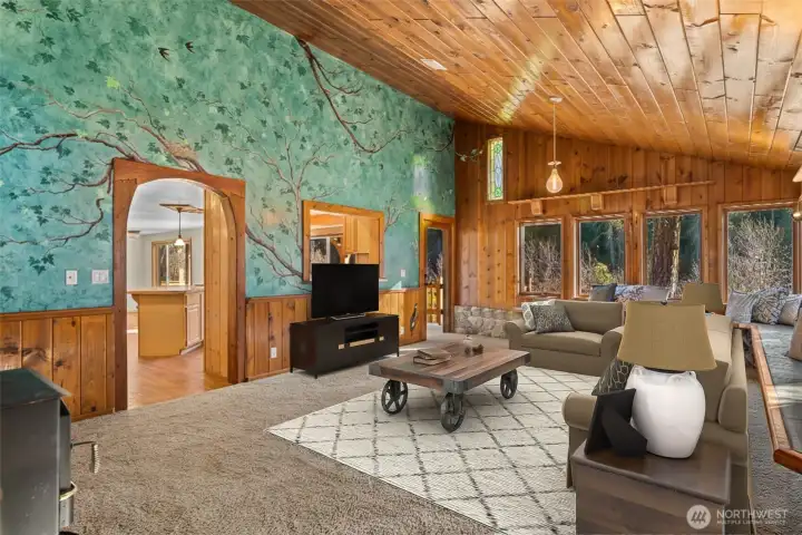 Flexible huge space with incredible high ceilings