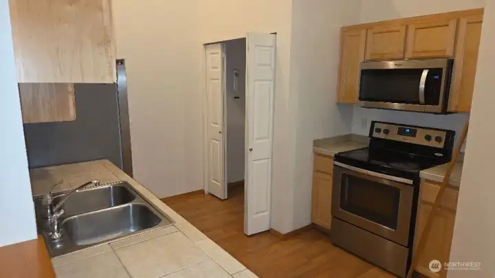 Open Kitchen and Laundry