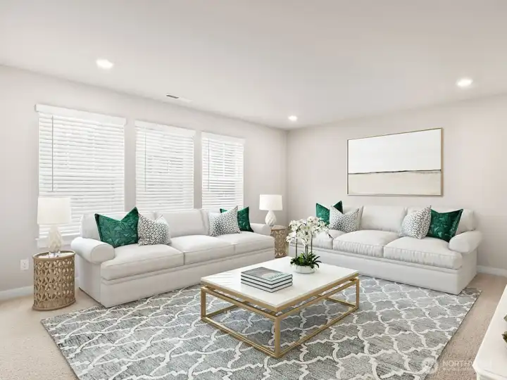 Photo rendering is representational. Actual home is under construction and finishes, elevation, and paint colors may vary. See site agent for details.