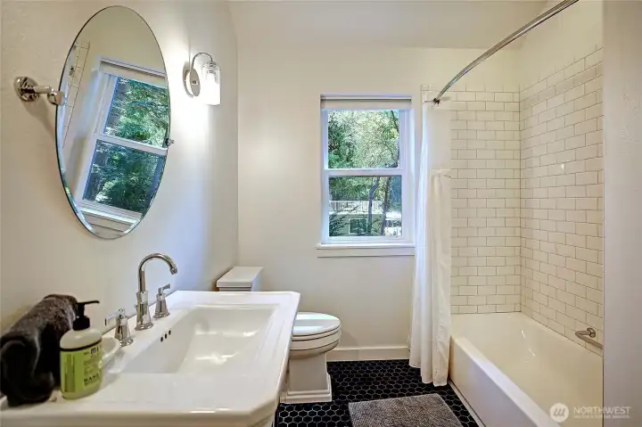 Guest Bath also w/ Heated Tile~