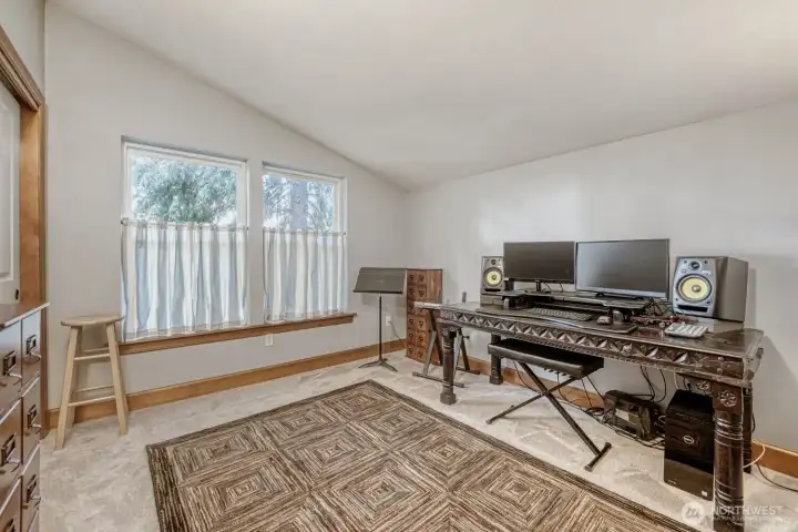 Bedroom # 3 being used as an office