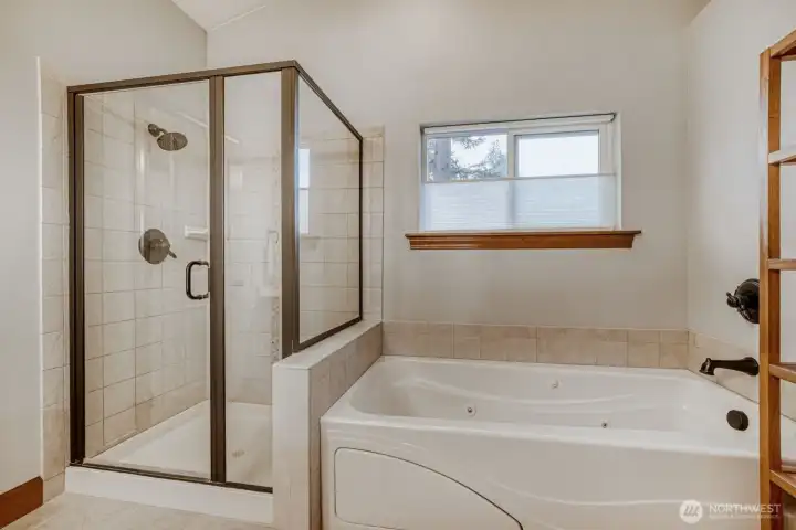 bathroom for primary bedroom