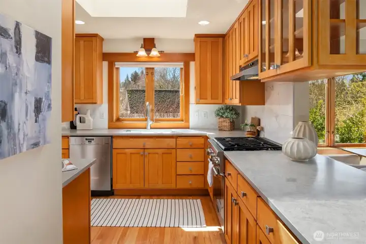 Quartzite counters installed 2 years ago.
