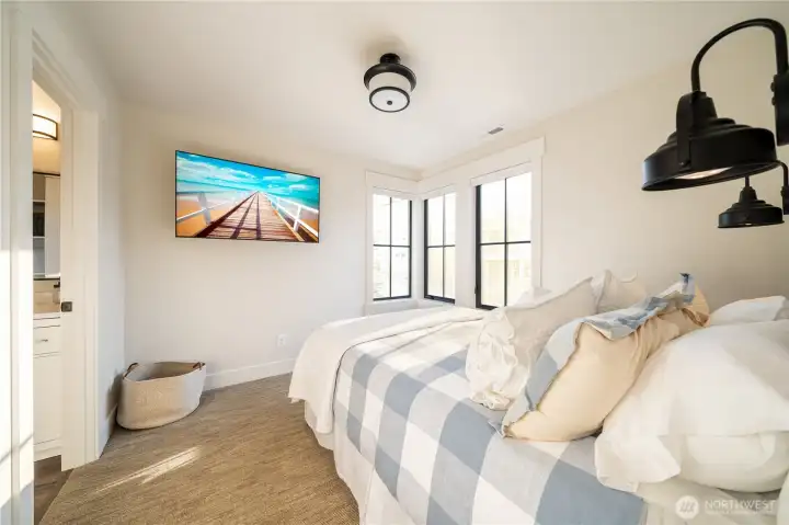 Upper level bedroom 2.