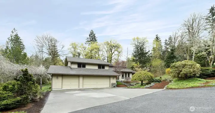 Welcome Home!  Stunning 2830 square foot, tri-level home on a 0.89 acre lot!  Lots of space both in the yard and in the home.