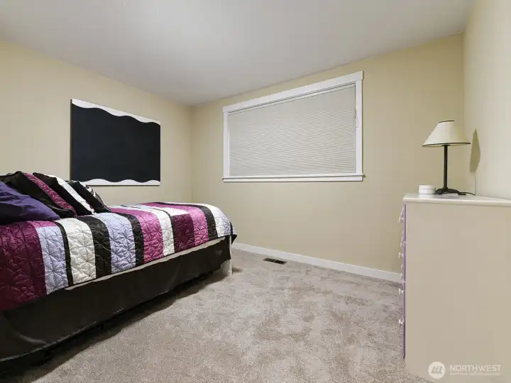 Bedroom #1, faces front of home.