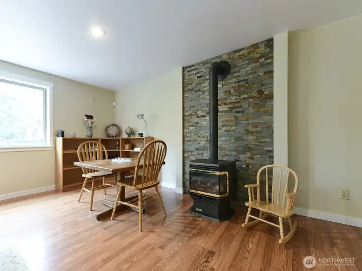 Lots of room in rec room for whatever you'd like.