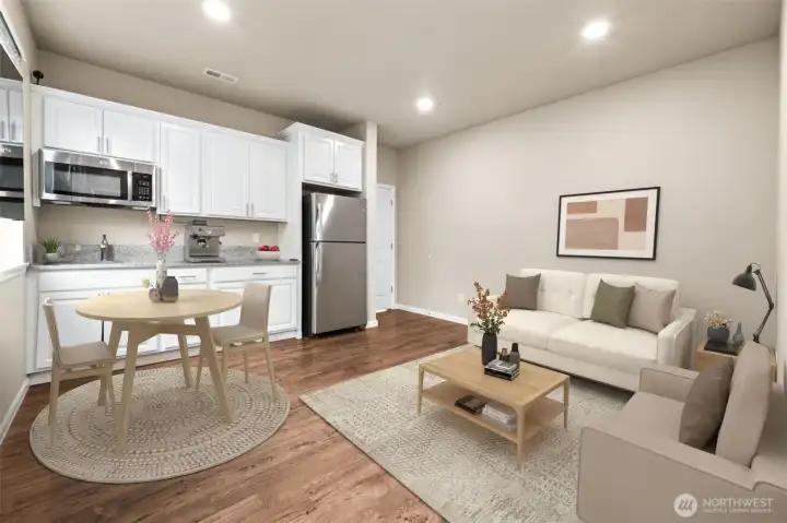 Next Gen suite living area