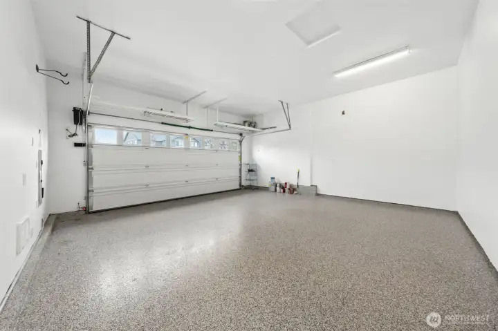 Fully finished garage