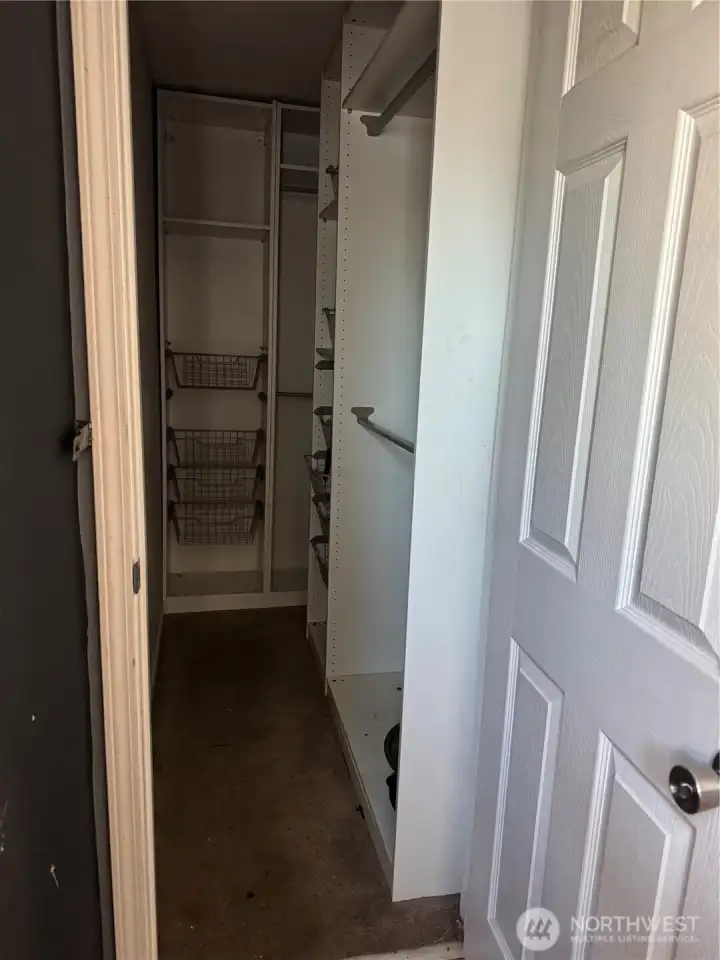 Primary Walk in closet
