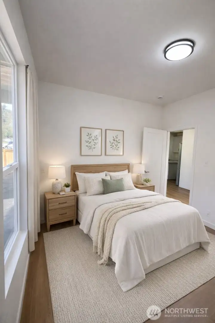 Virtually Staged-Bedroom 1