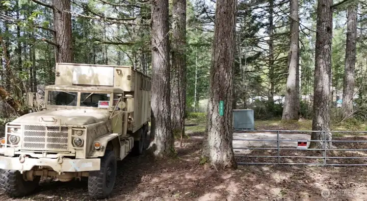 Truck will be removed prior to closing.