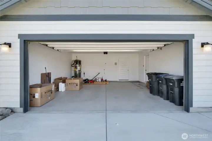 Exterior photo of garage showing extra room for all your storage solutions.