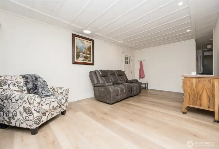 Entry into living room