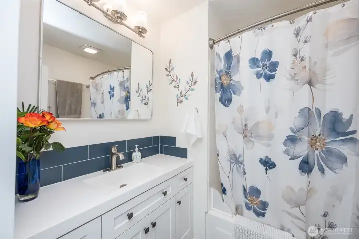 Updated bathroom