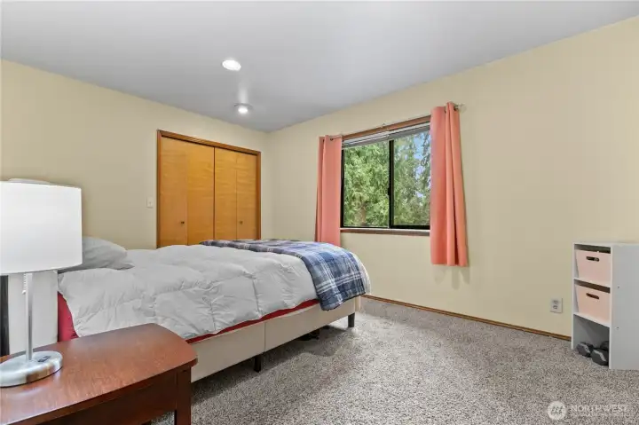 One of the secondary bedrooms